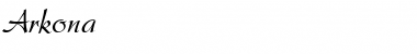Arkona Font Arkona Font
