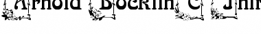 Download Arnold BocklinC Initial One Font