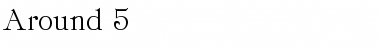 Download Around 5 Font Download Around 5 Font