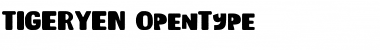 Download TIGERYEN Font