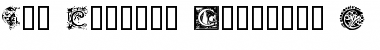 Art Nouveau Initials C Regular Font Art Nouveau Initials C Regular Font