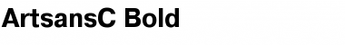 ArtsansC Bold Font