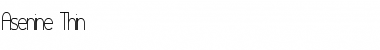 Download Asenine Thin Font Download Asenine Thin Font