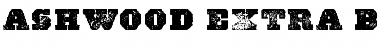 Download Ashwood Extra Bold WF Font Download Ashwood Extra Bold WF Font