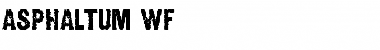 Download Asphaltum WF Font Download Asphaltum WF Font
