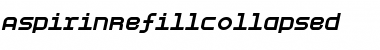 Download AspirinRefillCollapsed Font Download AspirinRefillCollapsed Font