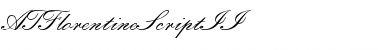 Download ATFlorentineScript Font Download ATFlorentineScript Font