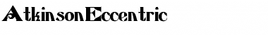 Download AtkinsonEccentric Font