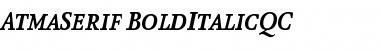 Download AtmaSerif-BoldItalicQC Font Download AtmaSerif-BoldItalicQC Font