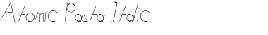 Download Atomic Pasta Font