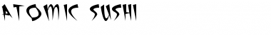 Download Atomic Sushi Font Download Atomic Sushi Font