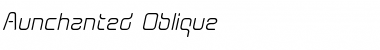 Aunchanted Oblique Regular Font