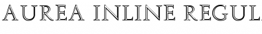 Aurea Inline Regular Font