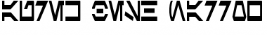 Download Aurek-Besh Narrow Font