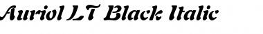 Auriol LT Black Italic