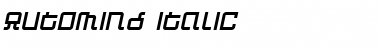 Automind Italic Font