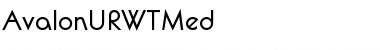 Download AvalonURWTMed Font