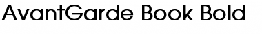 Download AvantGarde-Book Bold Font