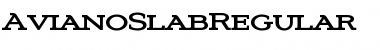 Download AvianoSlabRegular Font Download AvianoSlabRegular Font