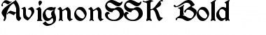 AvignonSSK Bold Font