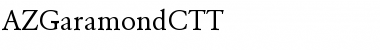 AZGaramondCTT&nbsp;Regular