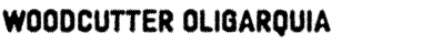 Woodcutter oligarquia Regular Font