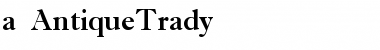 Download a_AntiqueTrady Font
