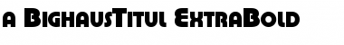 Download a_BighausTitul Font