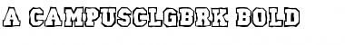 a_CampusClgBrk Bold Font
