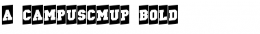 a_CampusCmUp Bold Font
