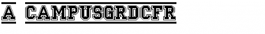 Download a_CampusGrDcFr Font