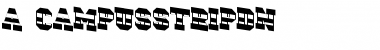 a_CampusStripDn Regular Font