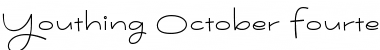 Youthing October Fourteen Regular Font