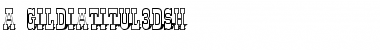 Download a_GildiaTitul3DSh Font