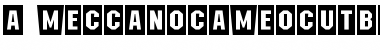 a_MeccanoCmCtBl Font