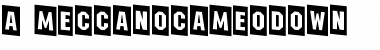 a_MeccanoCmDn Regular Font