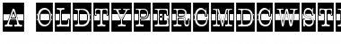 a_OldTyperCmDcWStr Regular Font