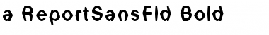 Download a_ReportSansFld Font