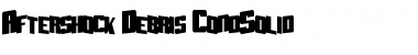 Aftershock Debris CondSolid Regular Aftershock Debris CondSolid Regular