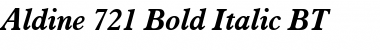 Aldine721 BT Font