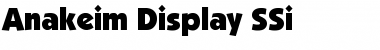 Anakeim Display SSi&nbsp;Regular