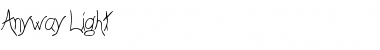 Download Anyway Light Font Download Anyway Light Font