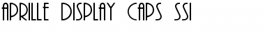 Aprille Display Caps SSi Regular Font