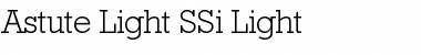 Astute Light SSi Light Font