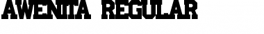Download AWENITA Font Download AWENITA Font