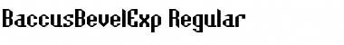 BaccusBevelExp Font