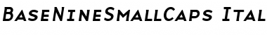 Download BaseNineSmallCaps Font