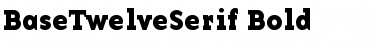 BaseTwelveSerif Font