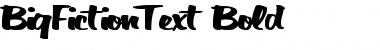 BigFictionText Font