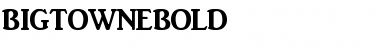 Download BigtowneBold Font